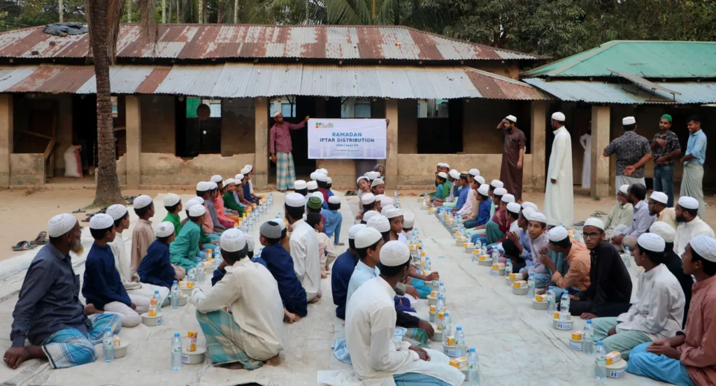 Iftar with fasting people