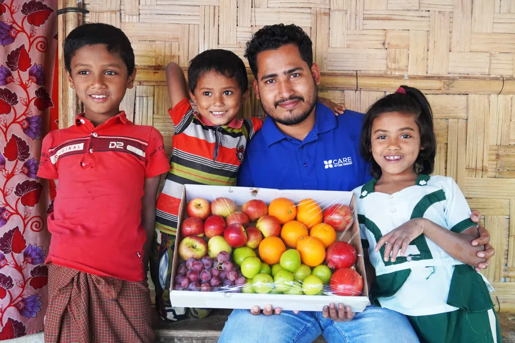 Fruits Distribution to Orphan